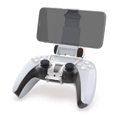 Adjustable Phone Holder Bracket for Play Station 5 Game Controller Phone Stand for Game