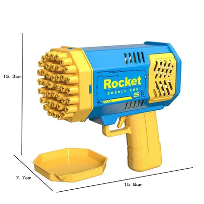 Full Automatic Bubble Gun Toys Electric For Kid