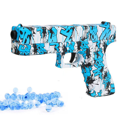 G17 Toy Gun With Laser Soft Bullet Airsoft Pistol for Children Gift