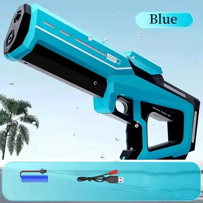 Electric water gun for children, high-pressure and strong waterproof automatic water absorption