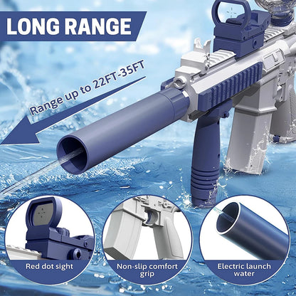 Water Gun Full Automatic Shooting Toy Summer Entertainment Children's and Adult Toys