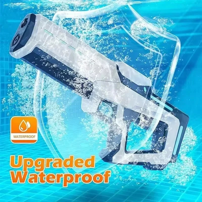 Electric water gun for children's toys, automatic water absorption, strong water spray, high-pressure water spray gun