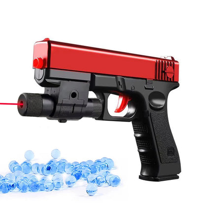 G17 Toy Gun With Laser Soft Bullet Airsoft Pistol for Children Gift