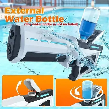 Electric water gun for children, high-pressure and strong waterproof automatic water absorption