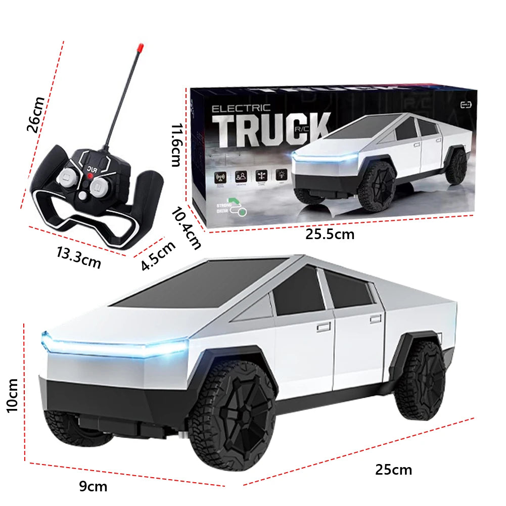 Tesla Cybertruck Remote Control Car with 2.4GHz Remote Control Simulation Pickup Car Model Remote Control