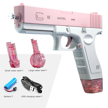 Water Gun Full Automatic Shooting Toy Summer Entertainment Children's and Adult Toys