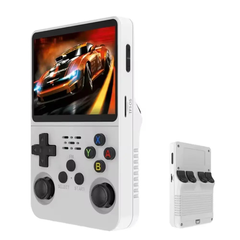 R36S Handheld Retro Games Console 3.5 Inch Preinstalled Emulator System Portable Gaming Entertainment Device Children's Gifts